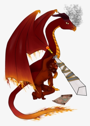 Warrior Dragon Transparent Background By Candellakokoro - Transparent Background Dragon Transparent