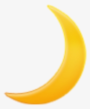 Crescent Moon Emoji Png - Moon Emoji Png