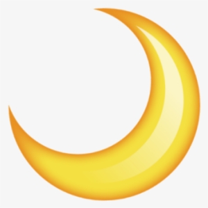 Moon Emoji Emojis Yellow Tumblr Photography Aesthetic - Crescent