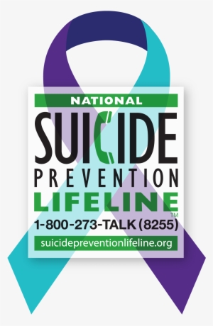 Suicide Prevention Lifeline Ribbon - National Suicide Prevention Week 2017