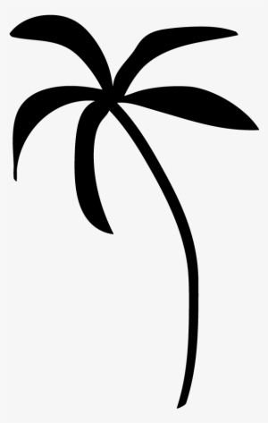 Palm Tree Clip Art Transparent Background - Palm Tree Clip Art Black And White