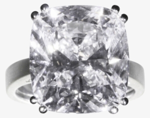 Cushion Cut Diamond Ring - Engagement Ring