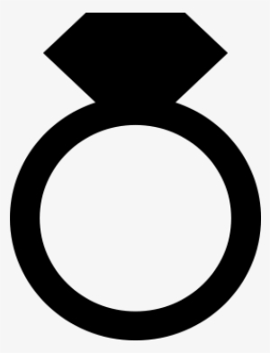 Free Diamond Ring Icon Png Vector - Circle
