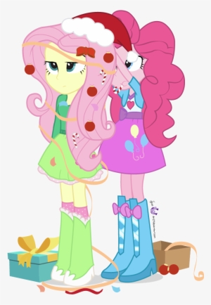 Dm29, Balloon, Boots, Bowtie, Candy Cane, Christmas - Pinkie Pie Equestria Girl Christmas