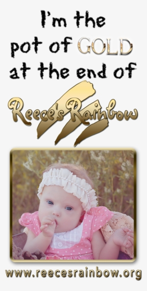 Click Here To Share Reece's Rainbow On Your Blog Thank - Potofgoldfinal. Note Cards (pk Of 20)