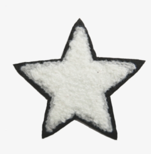 Chenille Star - White - Symbol
