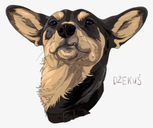 I Drew Dog Portraits, I Ordered An Imprint On Plain - Dog