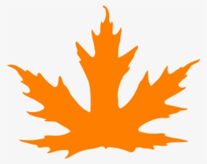 Bright Orange Leaf Clip Art - Clipart Bright Fall Leaves