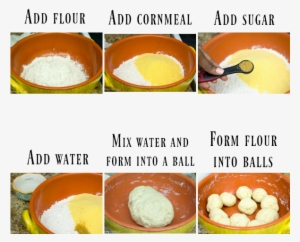 This Is A Simple Recipe For Making Cornmeal Dumplings - Thing To Make With Water And Flour