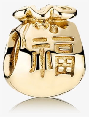 Money Bag Gold Charm Hong Kong - Good Fortune Moneybag Silver Charm - Pandora