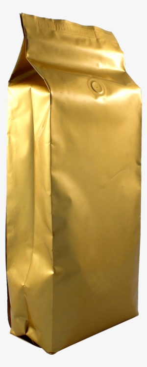Side Gusset Coffee Bag Gold - Bag