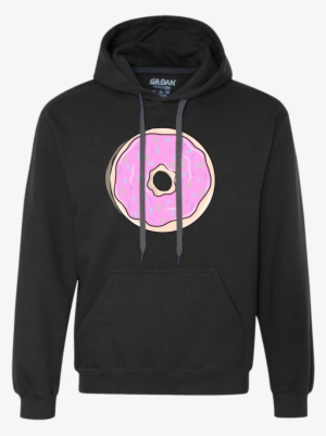 Our Tumblr Inspired Pink Donut Design Looks So Good - Black And Mint Green Hoodie
