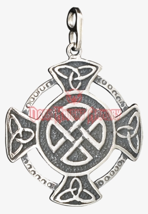 Celtic Circle Cross Pendant