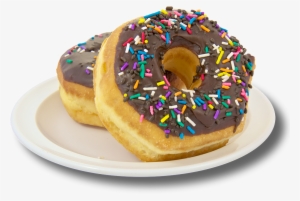 Sprinkled Donuts - Shipley's Chocolate Donut With Sprinkles