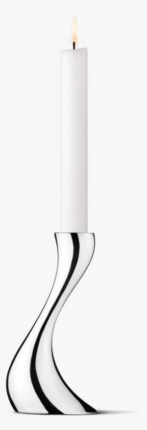 Georg Jensen Cobra Candle Holder Small, 16 Cm
