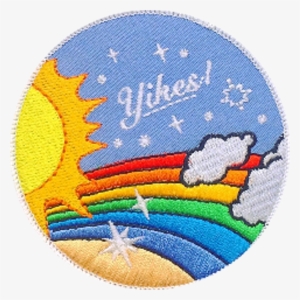 Yikes Patch Mood Tumblr Niche Moodboarx Freetoedit - Embroidered Patch