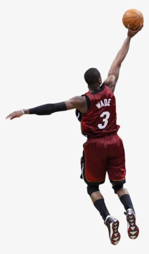 Dwyane Wade Dunking Png - Block Basketball