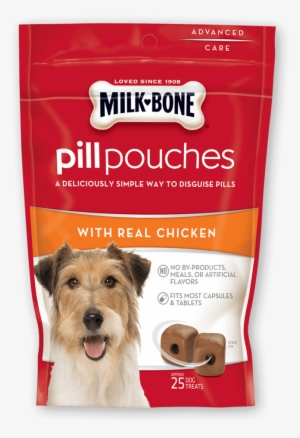 Milk-bone Pill Pouches With Real Chicken For Dogs - Milk Bone Pill Pouches