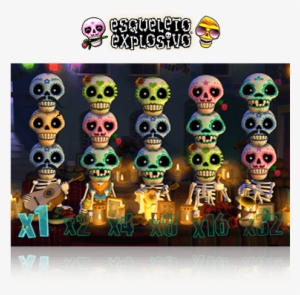 In-game View Of The Esqueleto Explosivo Slot - Esqueleto Explosivo