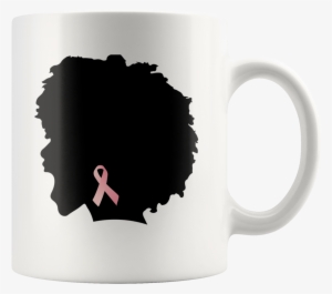 Breast Cancer Awareness Afro American Screaming - Beer Stein