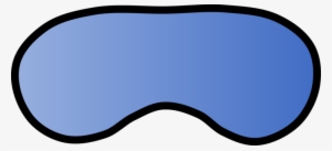 Goggles Sunglasses Line - Sleep Mask Clip Art