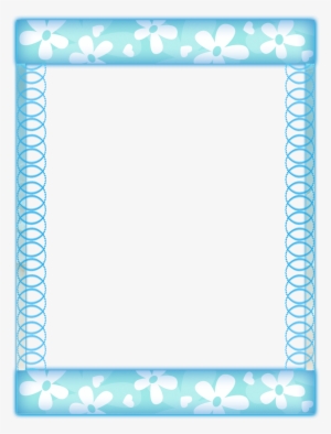 <<directly From Site>> Bordas Png %287%29 - Snowflake Frame Png