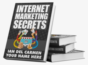 Internet Marketing Secrets W Author Book Mockup - Internet