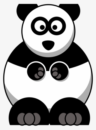 Giant Panda Cartoon Bear Drawing - Panda Clipart