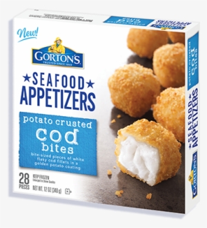 Potato Crusted Cod Bites - Gorton's Seafood Appetizers Potato Crusted Cod Bites