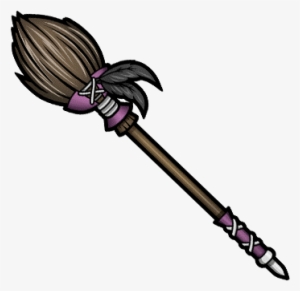 Gear-witch's Broom Render - Witch Broom Clipart