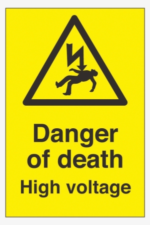 High Voltage Png - Danger Of Death Sign