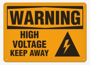 High Voltage Png - Warning Gas
