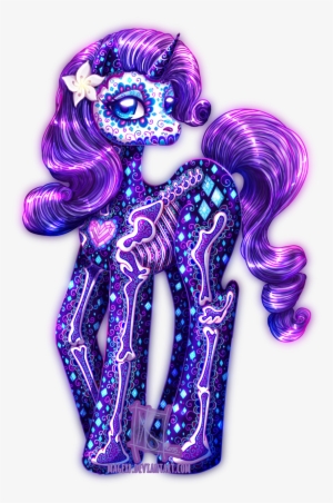 Rarity Of Santa Muerte By Magexp - Mlp Day Of The Dead