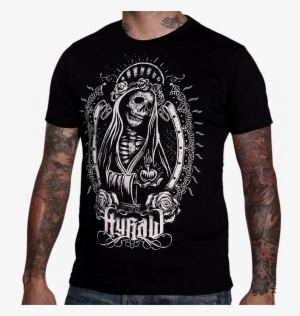 Hyraw Tričko, Santa Muerte, Pánské - Santa Muerte Shirts