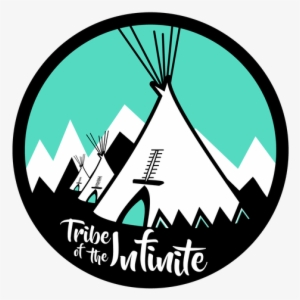 4" Winter Tribe Of The Infinite Logo Sticker - Circle