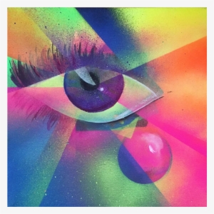 Lindsay Burck Eye Prism Light Art1 - Canvas