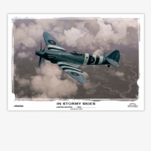In Stormy Skies Print - Focke-wulf Fw 190