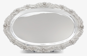 Chrysanthemum Sterling Silver Serving Tray By Tiffany - Silver