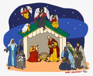 Nativity Scene By Lok By Xelartworks On Deviantart - Nativity Scene