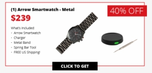 Arrow Smartwatch Technical Specifications - Strap