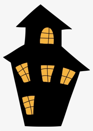 Haunted House Clipart Png - Creepy Halloween House Clipart