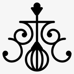 Lamp Design With Curls Comments - Curl Designs Png