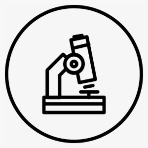 Microscope Vector Png For Kids - Microscope Black White Png