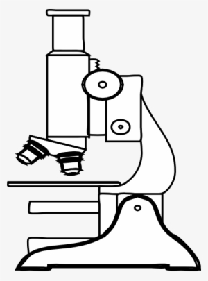 Outline Picture Of Microscope