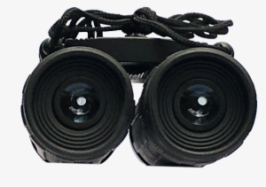 Black Binocular End View