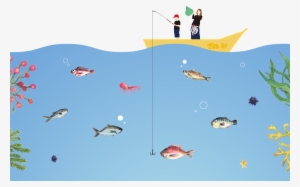 If You Are Having A Difficult Time Catching A Fish, - Illustration
