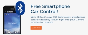 Free Smartphone Car Control With Clifford's New Ds4 - Bluetooth