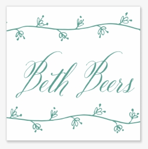 Bud Beth Calling Card - Drawing