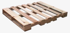 Used Notched Runner 4 Way Pallet Inches - 4 Way Wooden Pallet
