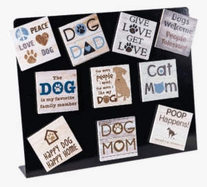 Wood Pallet Magnets Assortment - Paper